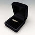 British vintage jewelry, sterling silver bright cut ring