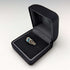British vintage jewelry blue stone sterling silver ring