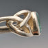 British vintage jewelry blue stone sterling silver ring