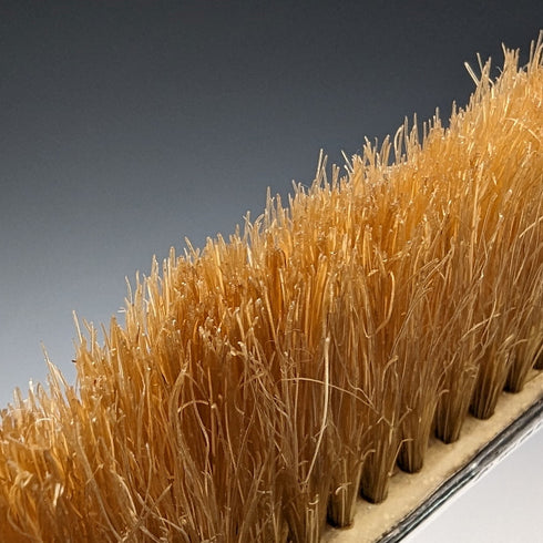 米国アンティーク 純銀製浮き彫り彫刻ハンドル ブラシ