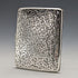 1906 British antique double door sterling silver card case, 108g, Deakin and Francis