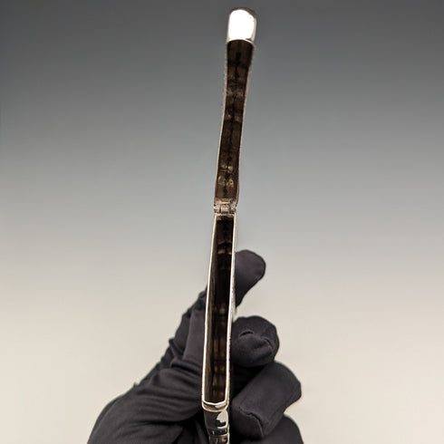 1900 British antique sterling silver card case 60g FREDERICK MARSON