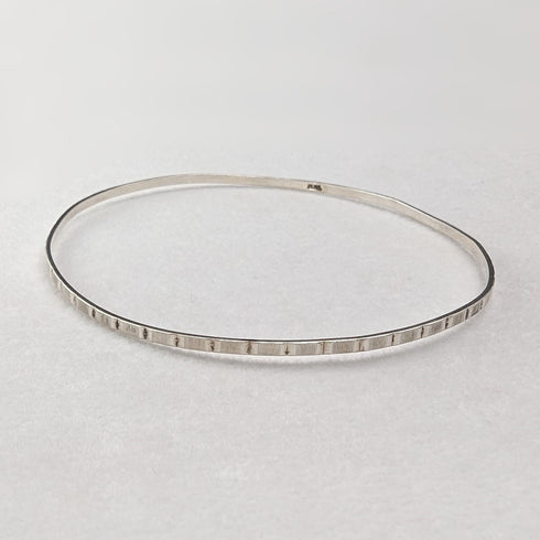 Vintage sterling silver bracelet bangle