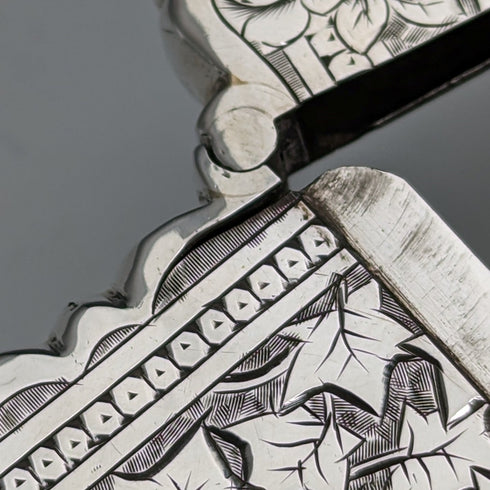 1883 年英國古董純銀卡包 47 克 George Unite