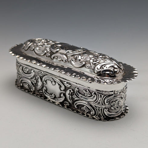 1901 年英國古董純銀盒 101 克 Mappin 和 Webb