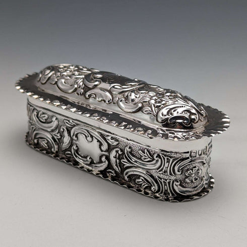 1901 年英國古董純銀盒 101 克 Mappin 和 Webb