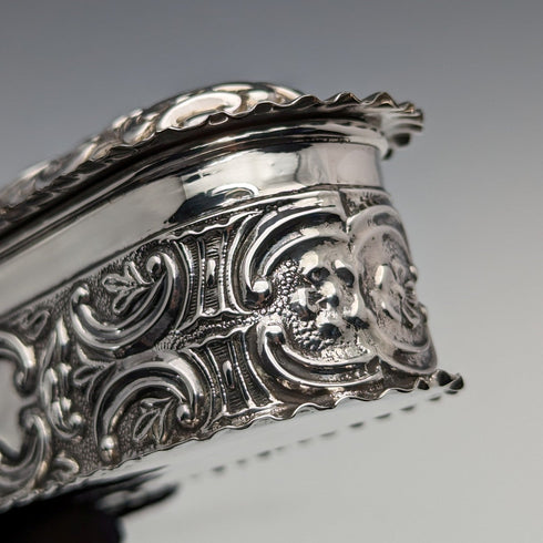 1901 年英國古董純銀盒 101 克 Mappin 和 Webb