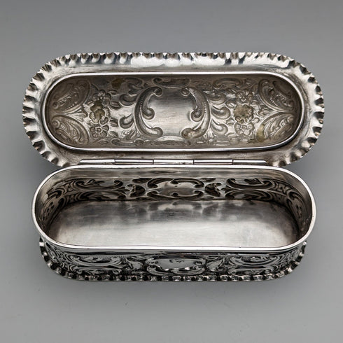 1901 年英國古董純銀盒 101 克 Mappin 和 Webb