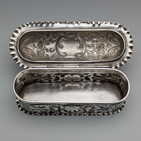 1901 年英國古董純銀盒 101 克 Mappin 和 Webb