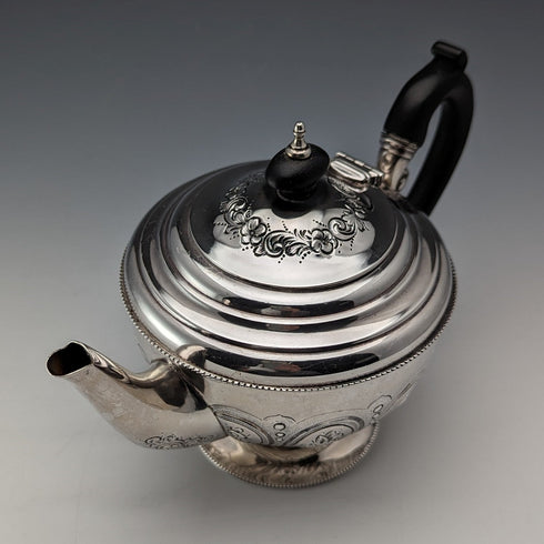 約 1889 年英國古董純銀學士茶具總計 471 克 Mappin 和 Webb