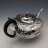 Tetera de plata esterlina georgiana, antigua, británica, 1806, 538 g, Burwash y Richard Sibley
