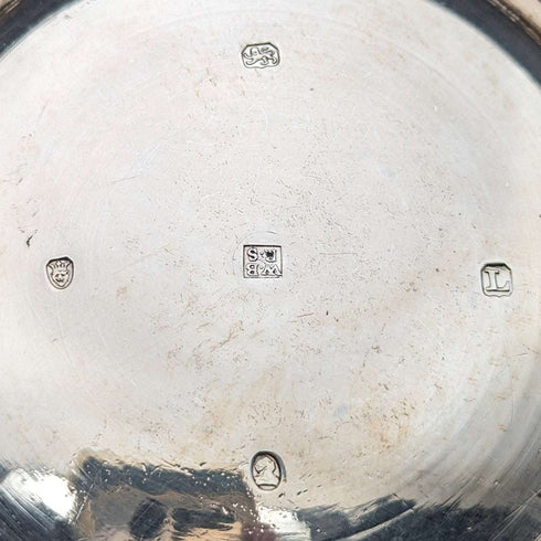 Tetera de plata esterlina georgiana, antigua, británica, 1806, 538 g, Burwash y Richard Sibley