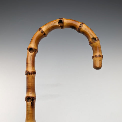 古董男士竹杖 91 厘米