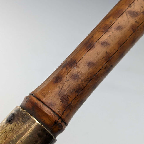 約 1905 年古董射擊手杖竹折疊椅