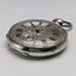 Circa 1880 Antique Bauer Decorative Dial Winding Pocket Watch Silver Side Diameter 44mm Working Condition