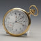 Circa 1920 Antique Omega Chronograph Pocket Watch, 18K Solid Gold Case, in good working order