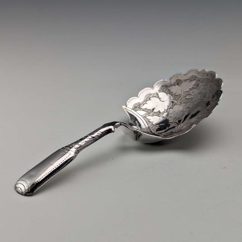 1821 年英國古董純銀茶罐湯匙 Joseph Taylor