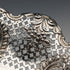 1895 British antique sterling silver floral dish, 111g, James Dixon & Sons