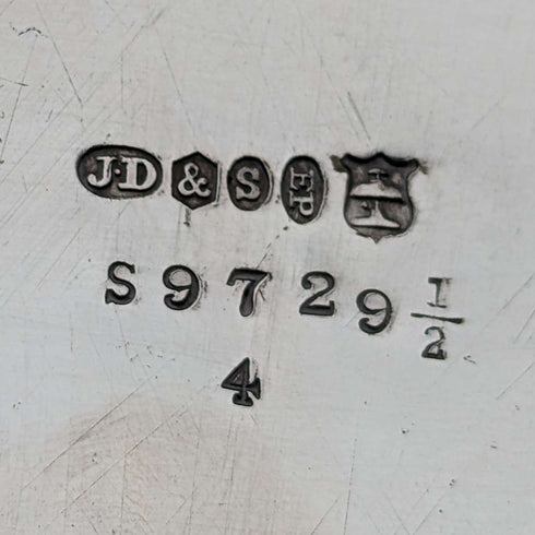約 1900 年英國古董鍍銀茶壺 James Deakin & Sons