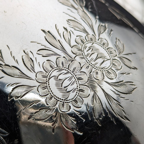 約 1885 年英國古董鍍銀學士咖啡壺 Mappin Brothers