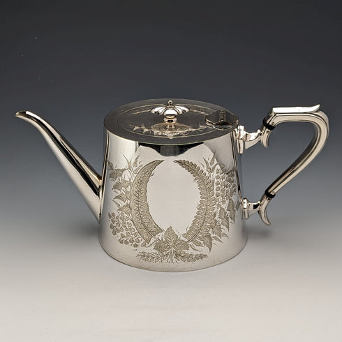 約 1900 年英國古董鍍銀茶具 3 件套