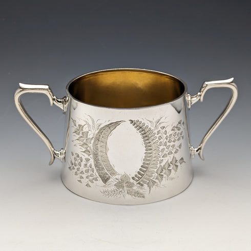 約 1900 年英國古董鍍銀茶具 3 件套