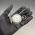 Circa 1893 Antique Stauffer & Co. Pocket Watch, Silver Side Half Hunter, in good working order
