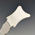 1806 British Georgian antique sterling silver tea caddy spoon