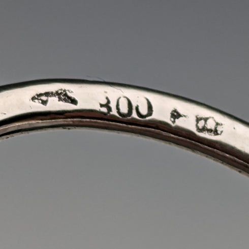 ドイツアンティーク コンチネンタルシルバー製 サンドイッチサーバ 65g