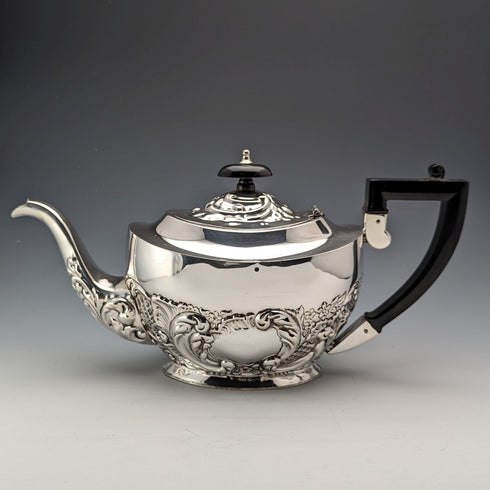 20 世紀初英國復古鍍銀茶具 3 件套