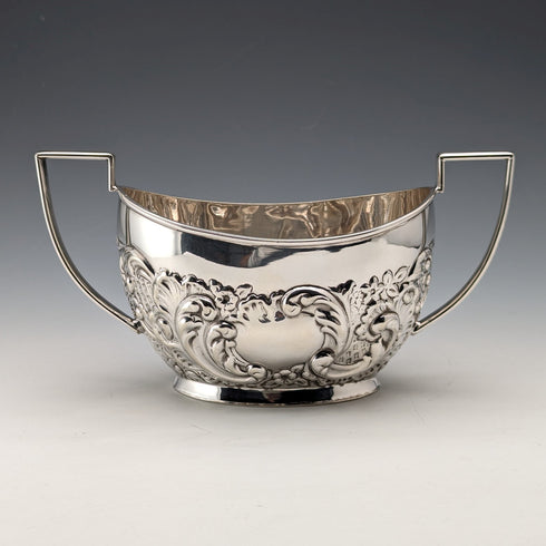 20 世紀初英國復古鍍銀茶具 3 件套