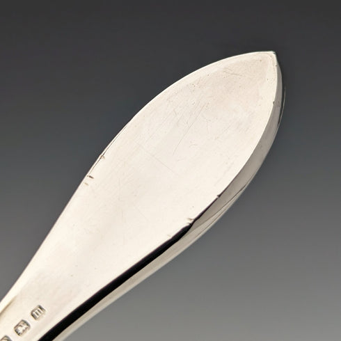 1911年 英国アンティーク 純銀ハンドル 大型ボタンフック ブーツフック William Vale