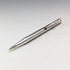 British Vintage Yard O' Red Rolled Silver Push-Pull Pencil