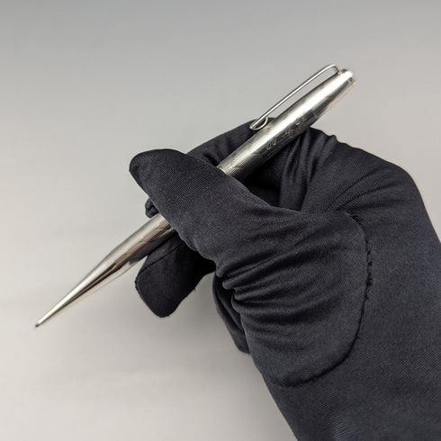 1965 英國 Yard O' 紅色純銀自動鉛筆(附盒子)