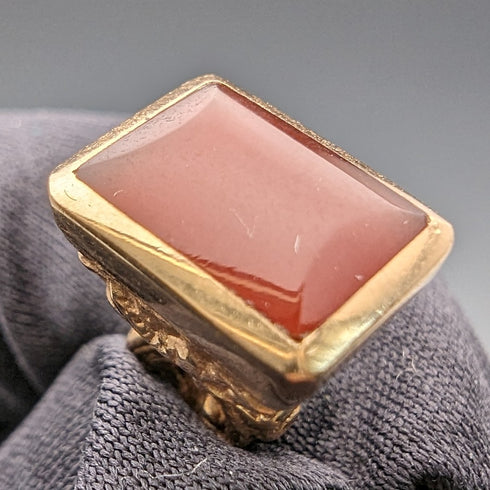 20 世紀初英國古董 9 克拉黃金與紅石項鍊