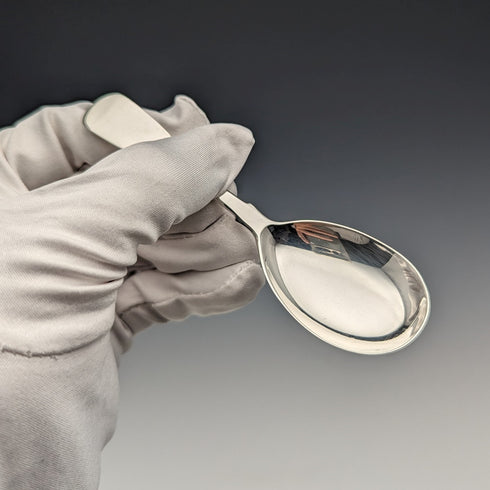 1829 年英國古董純銀茶盒湯匙約翰、亨利和查爾斯·利亞斯