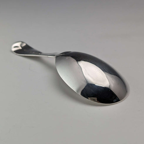 1850 年英國古董純銀茶盒湯匙 Chawner&Co