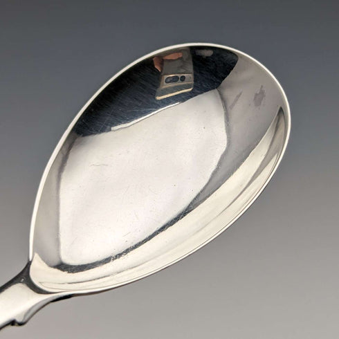 1850 年英國古董純銀茶盒湯匙 Chawner&Co