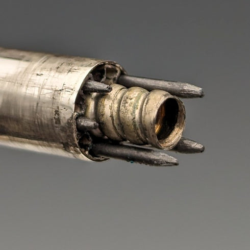 1961 英國 Yard O' 紅色純銀自動鉛筆(附盒子)