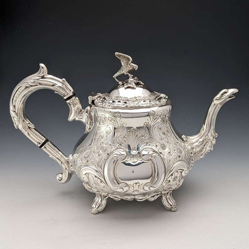 英國復古鍍銀茶/咖啡套裝 James Dixon & Sons
