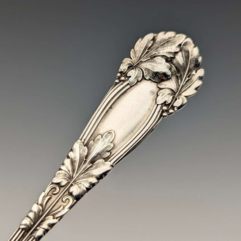 1905年頃 米国アンティーク 純銀製 バターナイフ 38g FRANK W. SMITH