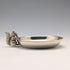 Vintage British silver plate squirrel decorated nut dish M&R