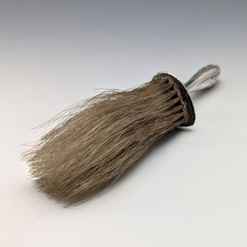 1901年 英国アンティーク 純銀ハンドル ハットブラシ Walker&Hall