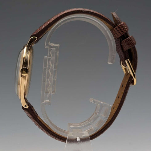 1958年 英国ガラード K9金無垢 デニソンケース 紳士用腕時計 BOX入 整備済