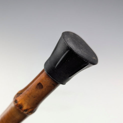 古董男士竹製彎柄手杖 87 厘米