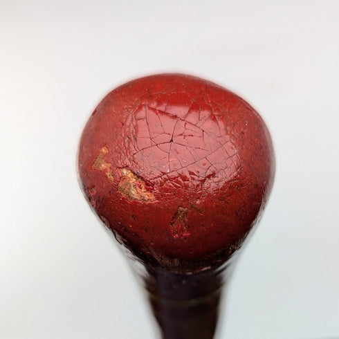 復古男式 Rondelle 手柄手杖多色彩繪手杖 93 厘米