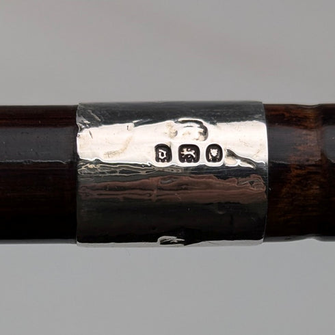 1919年 英国アンティーク レディース用 曲がりハンドル ステッキ 杖 76cm