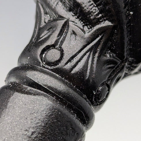 古董紳士 Gadrun 雕刻圓柄手杖 88 厘米