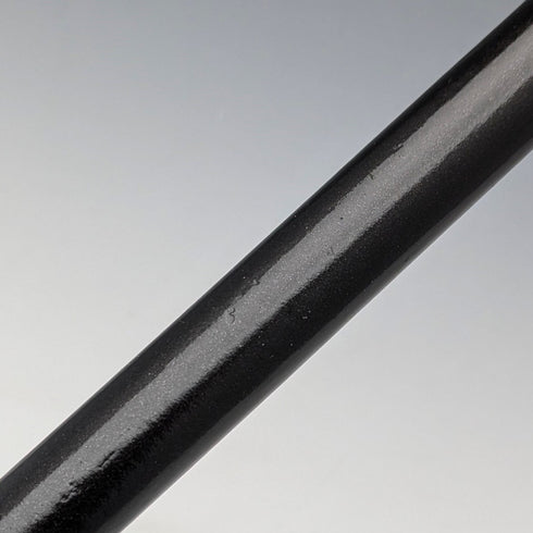 約 1910 年英國古董男士純銀裝飾牛角手柄手杖 91 厘米