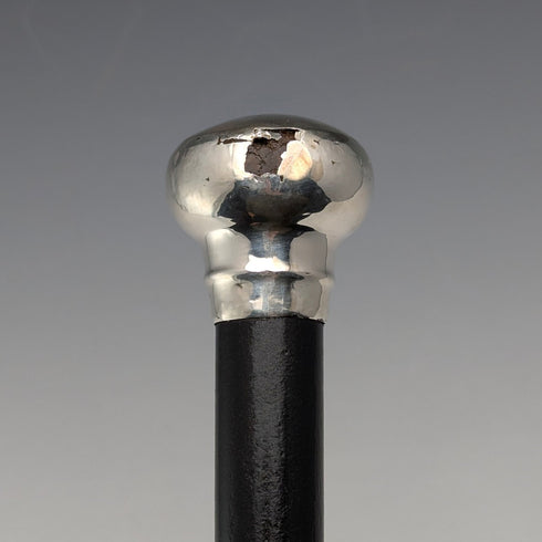 1926 年英國復古男士純銀圓柄手杖 90 厘米